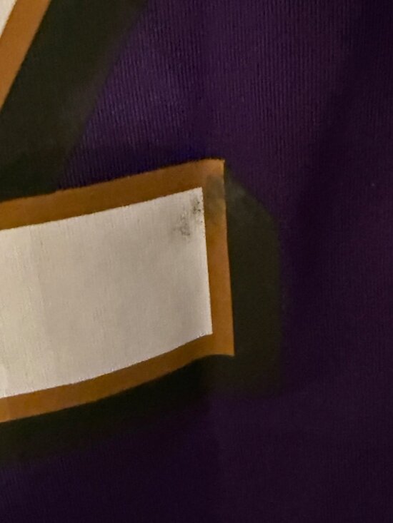 Nike Baltimore Ravens Torrey Smith # 82 Purple Home Jersey Size Men's Large - Picture 5 of 6